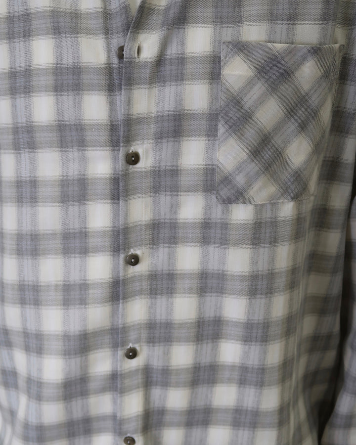 Flannel Shirt Grey C3105