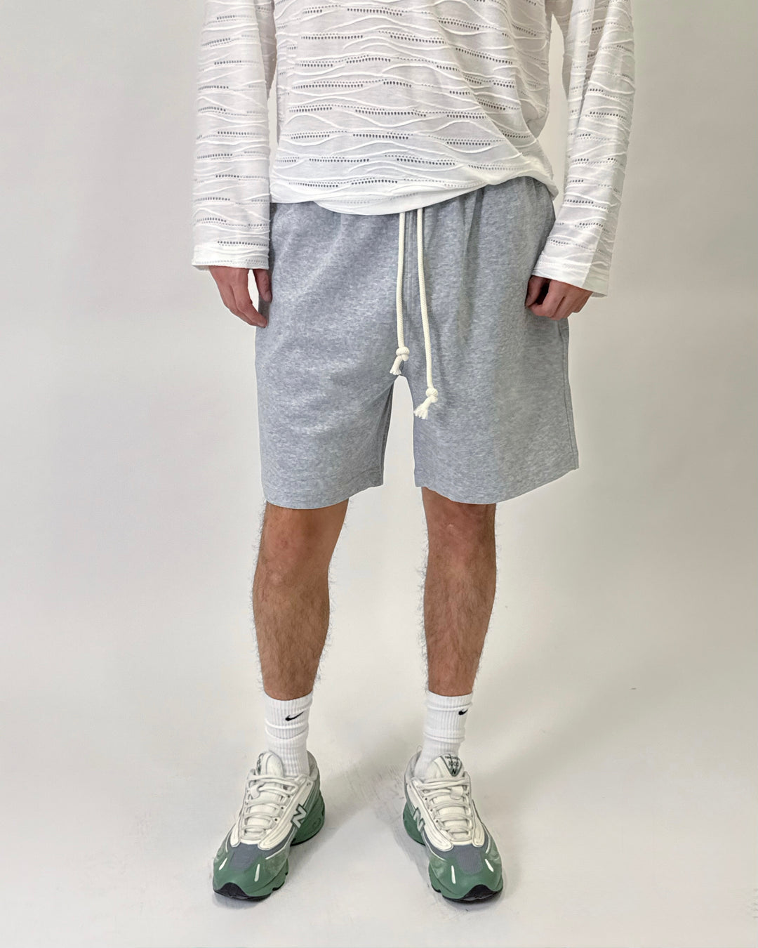 Essential Shorts Heather Grey K3396