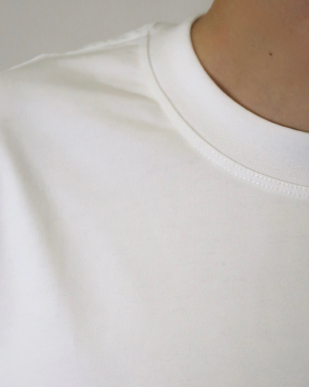 Core Plain Tee White C1105