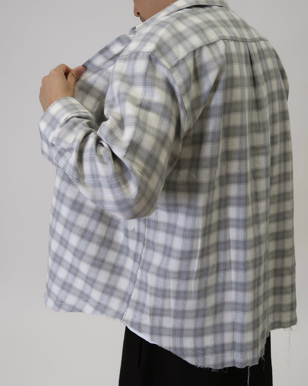 Flannel Shirt Grey C3105