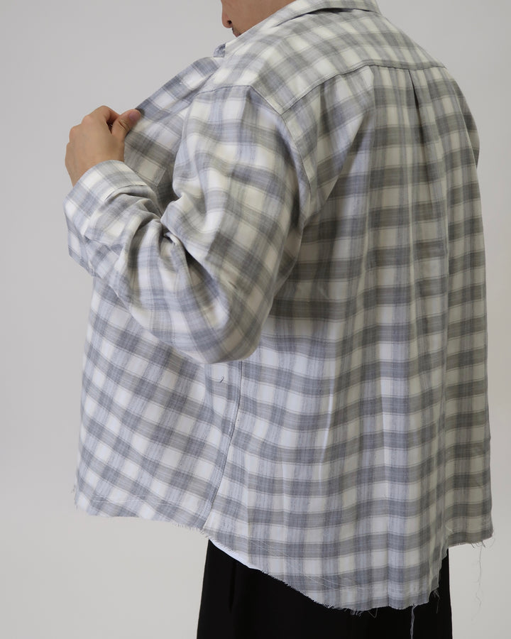 Flannel Shirt Grey C3105