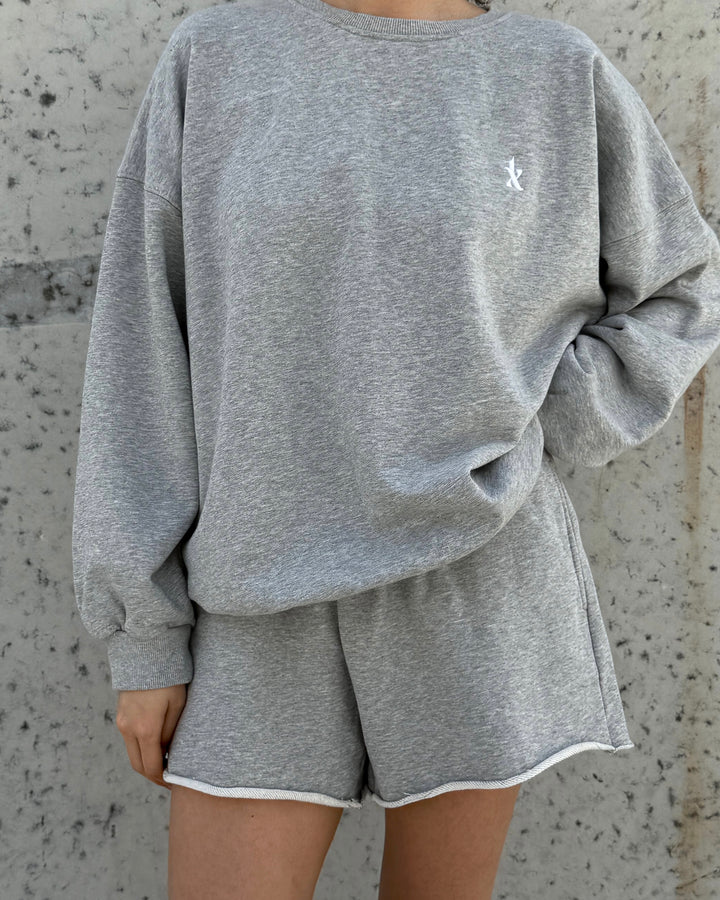 Oversized Sweatshirt DWY0038 Grey