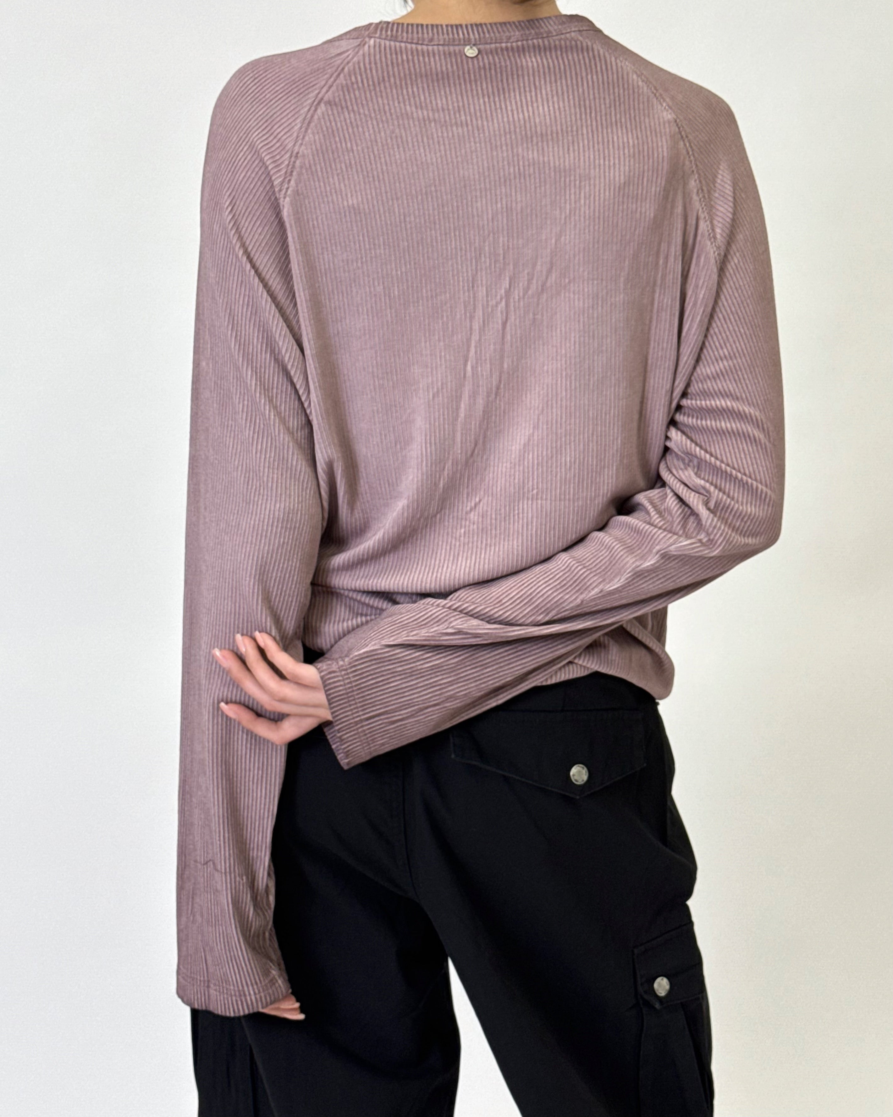 【VIAVANDA】DEFORMATION LONG SLEEVE KNIT セール】DEFORMATION LONG SLEEVE KNIT（ニット/セーター