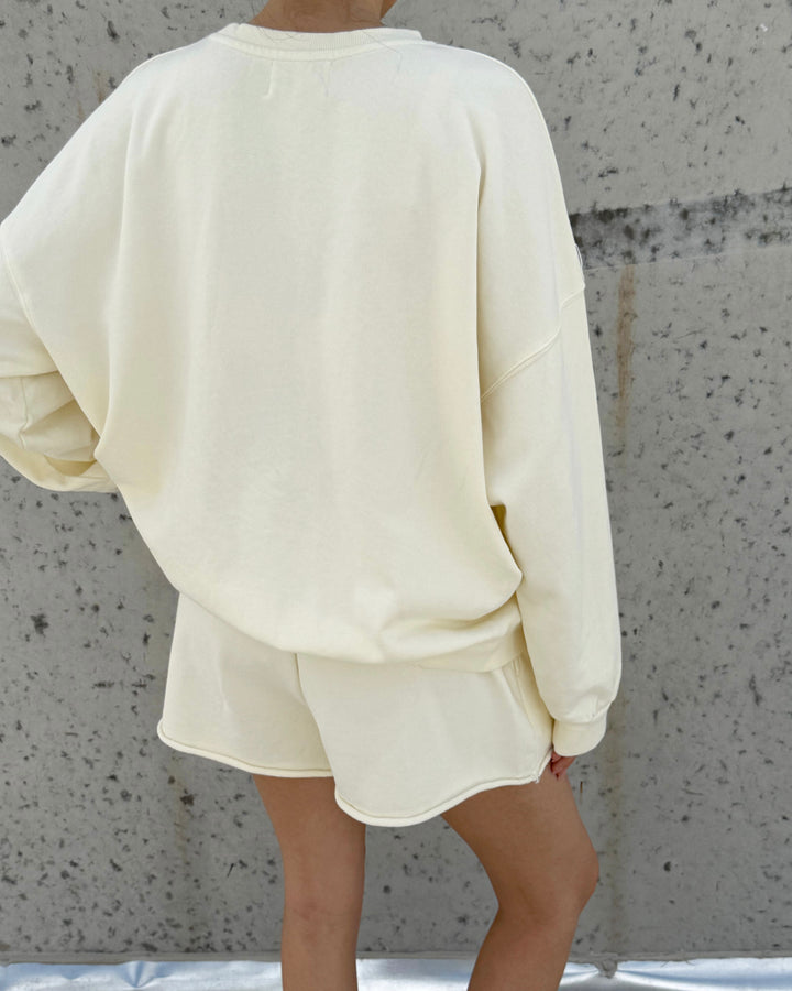 Oversized Sweatshirt DWY0038 Milky