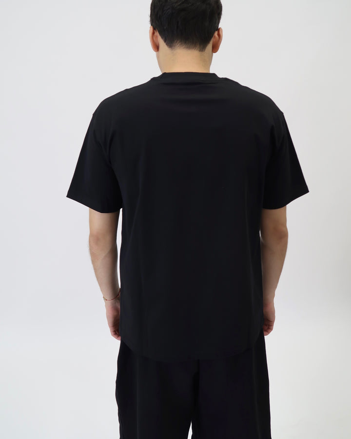 Core Plain Tee Black C1105