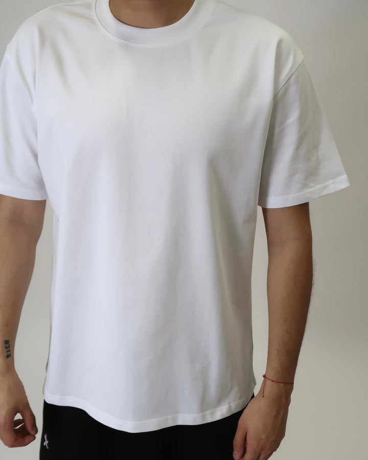Core Plain Tee White C1105