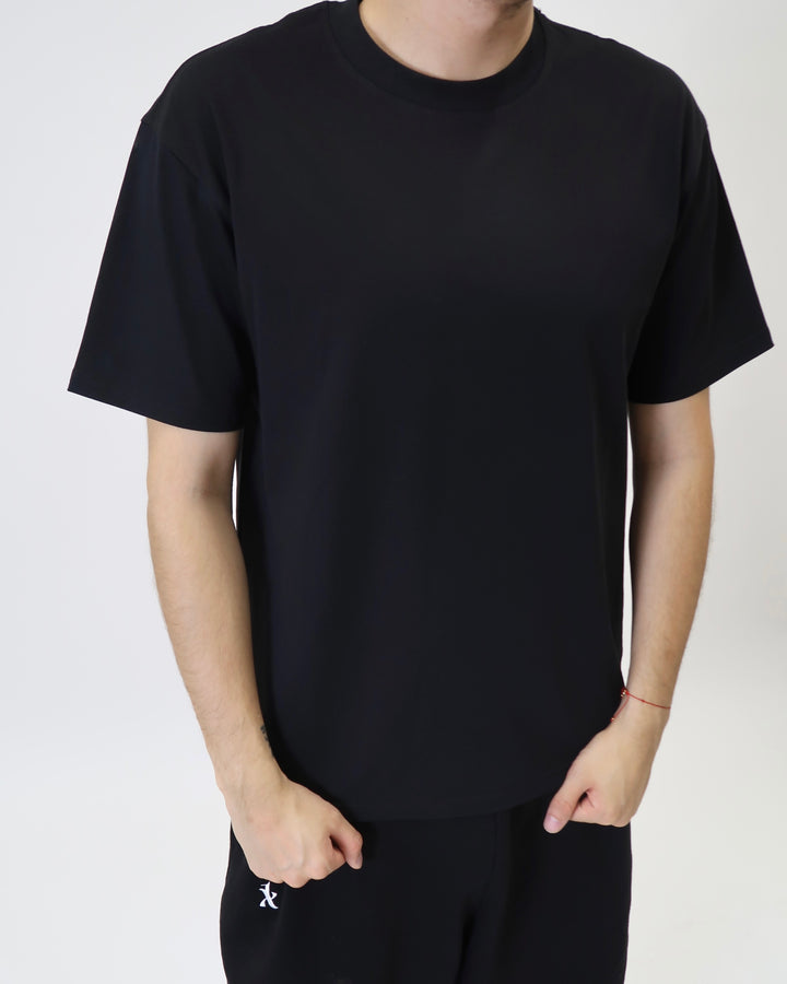 Core Plain Tee Black C1105