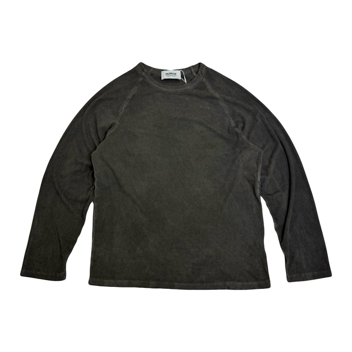 Ribbed Longsleeve Grey S1110
