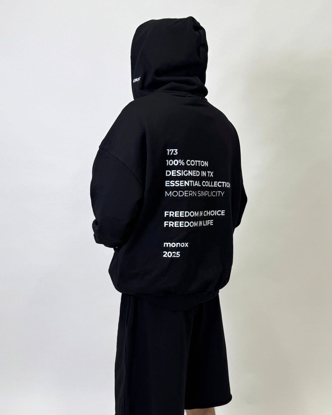 Hoodie MONOX black