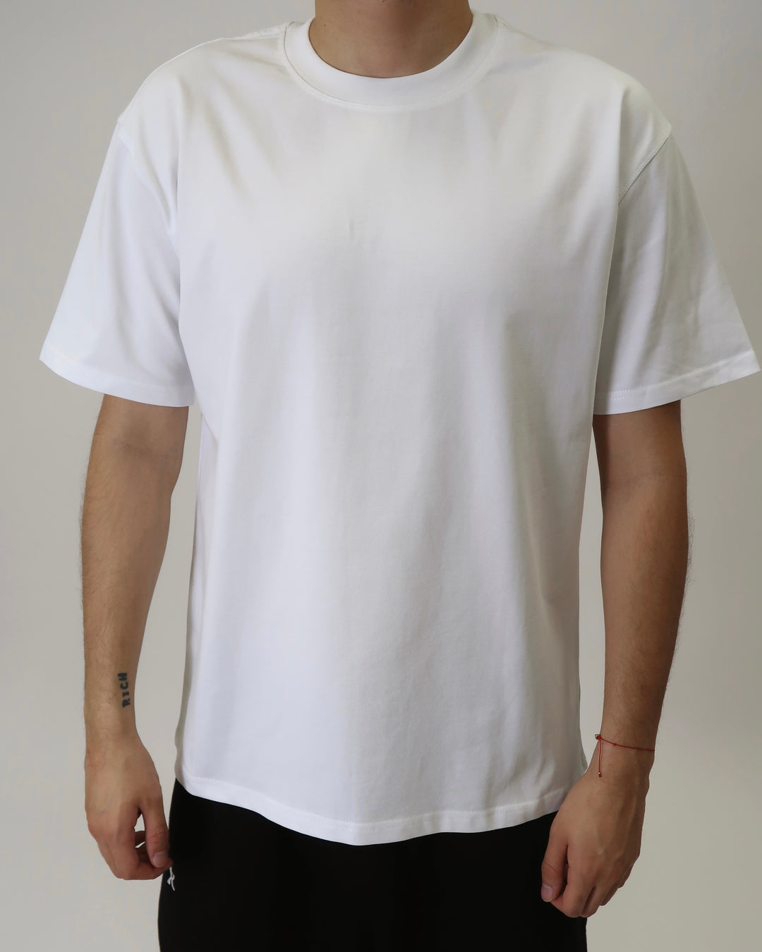 Core Plain Tee White C1105