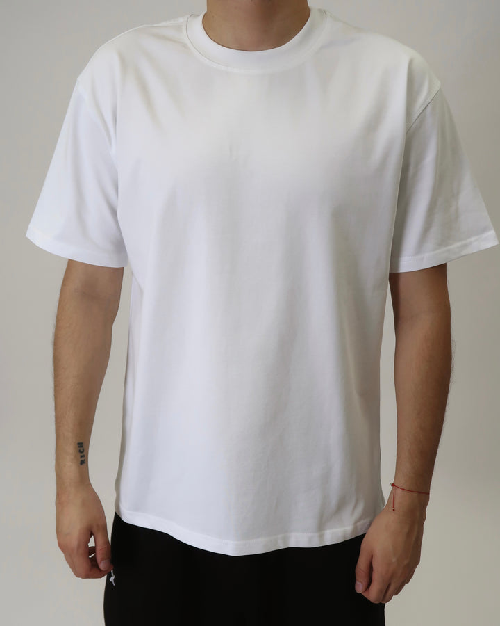 Core Plain Tee White C1105