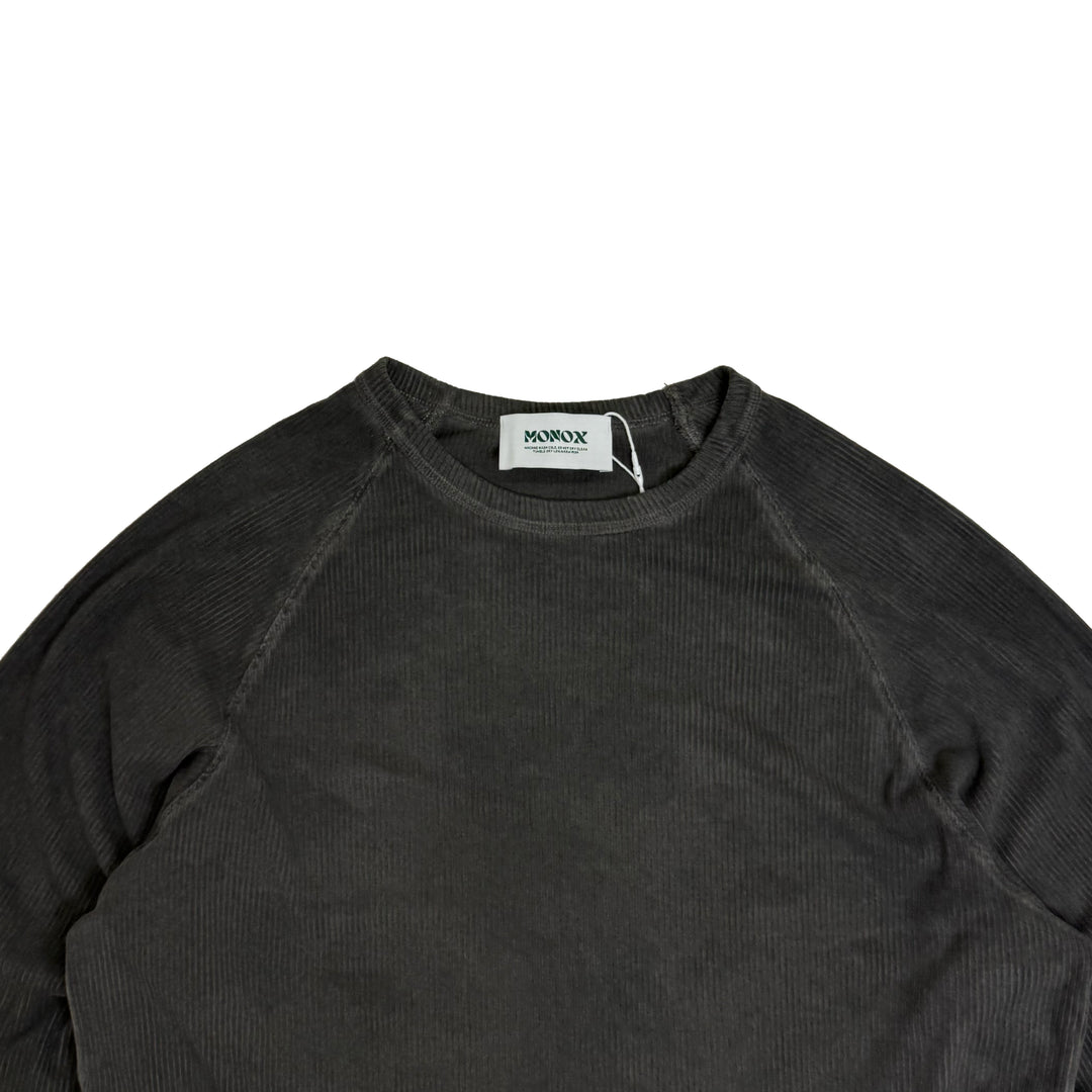 Ribbed Longsleeve Grey S1110