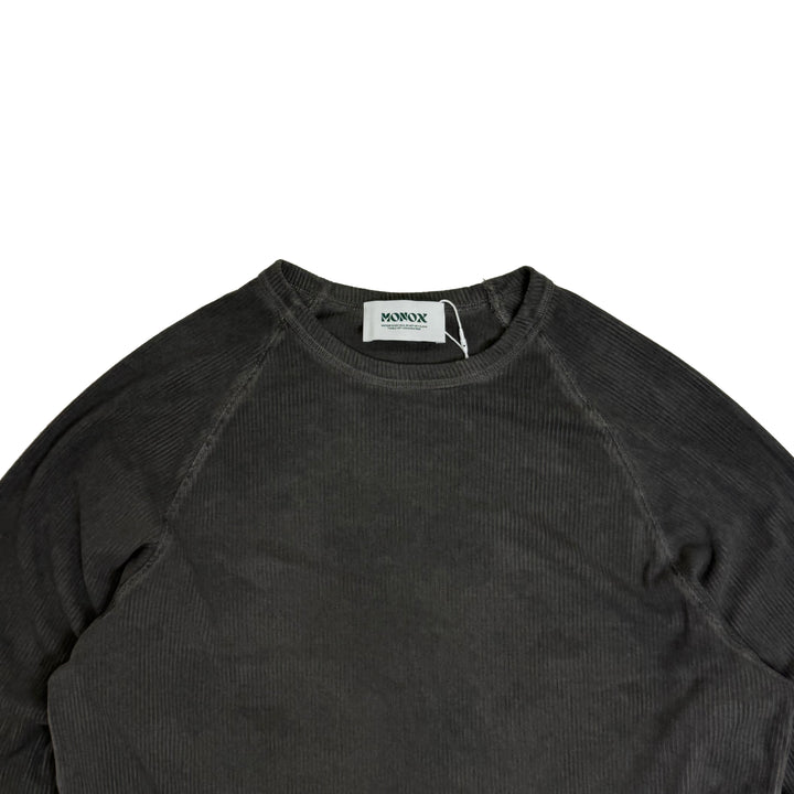 Ribbed Longsleeve Grey S1110