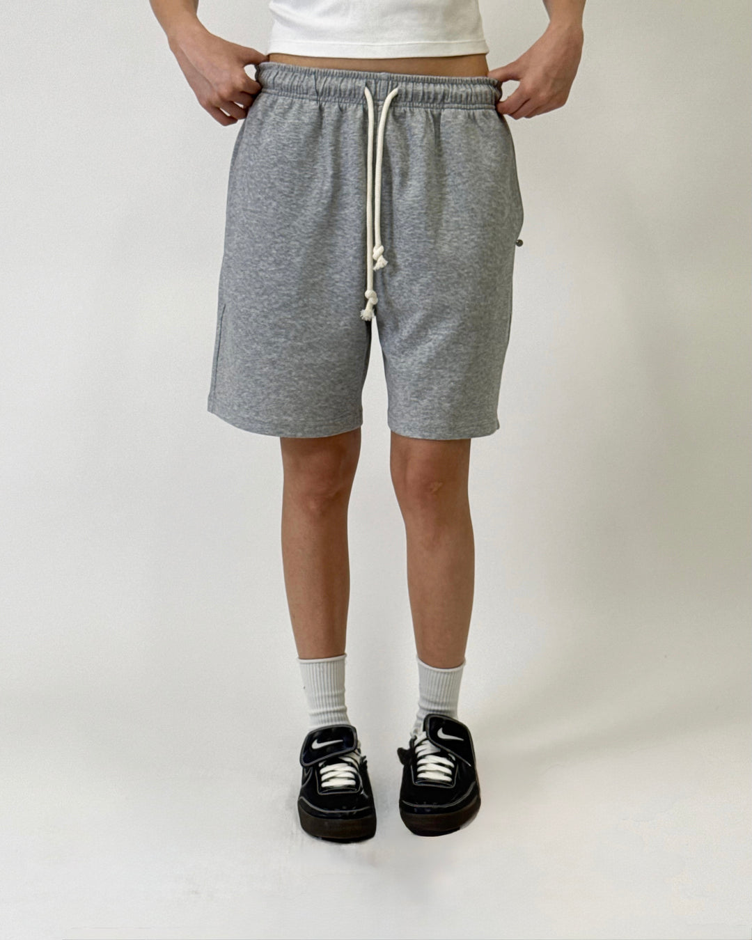 Essential Shorts Heather Grey K3396