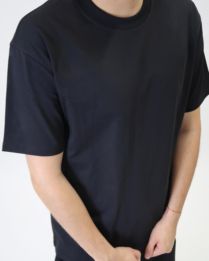 Core Plain Tee Black C1105