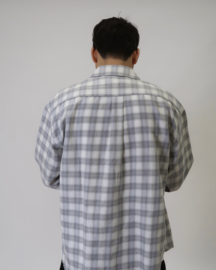 Flannel Shirt Grey C3105