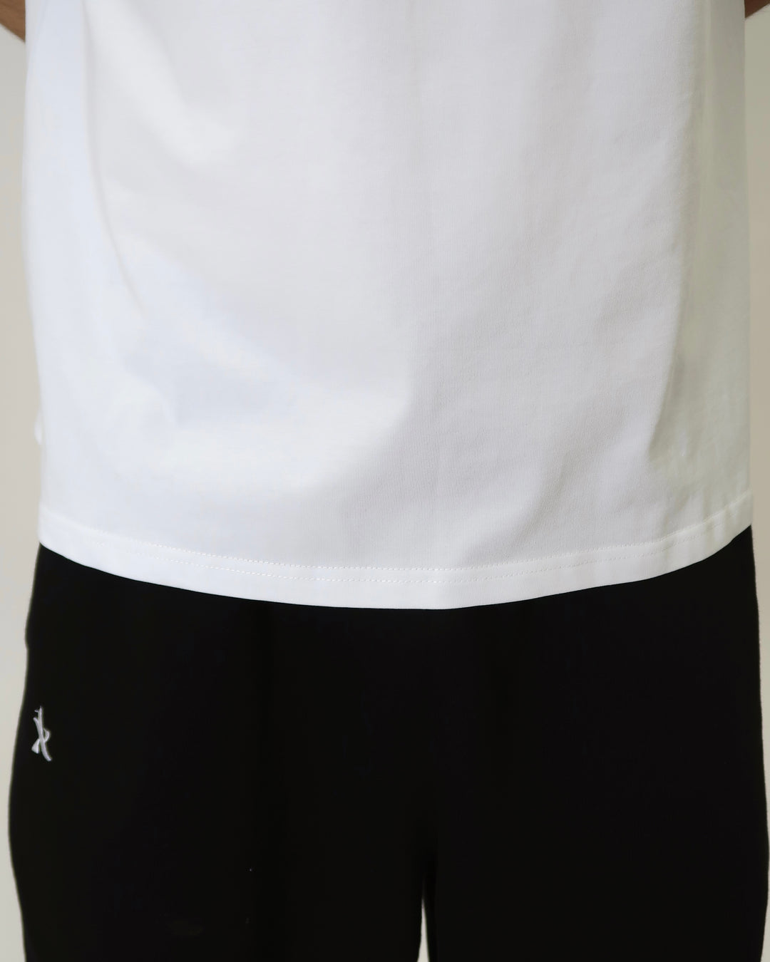 Core Plain Tee White C1105