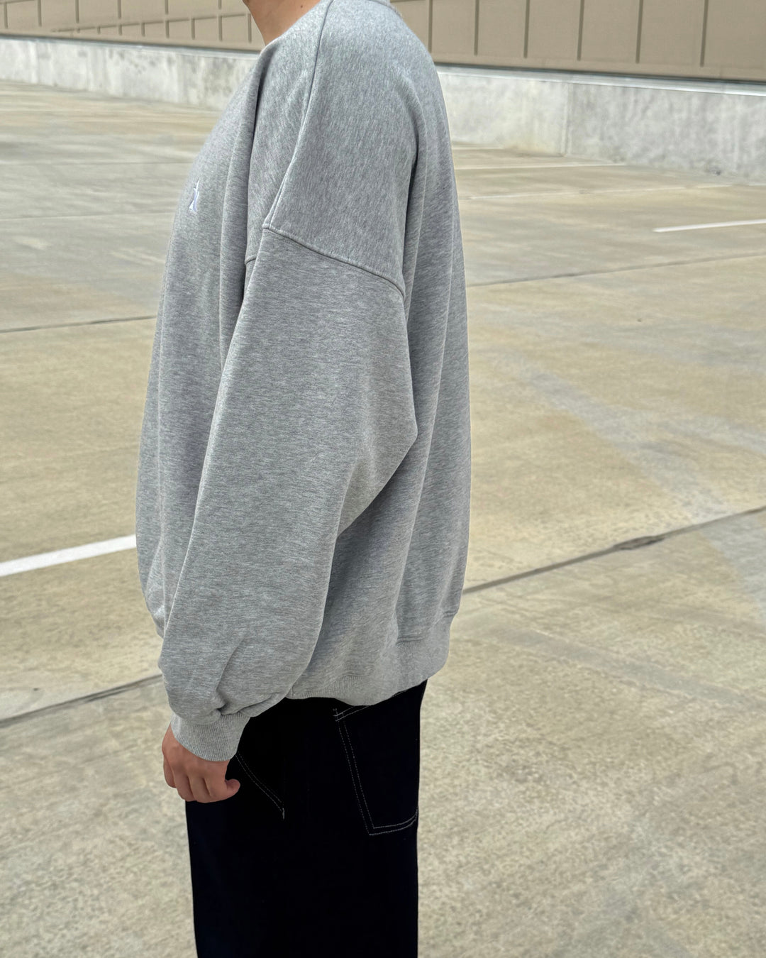 Oversized Sweatshirt DWY0038 Grey