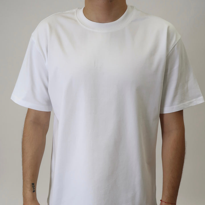 Core Plain Tee White C1105
