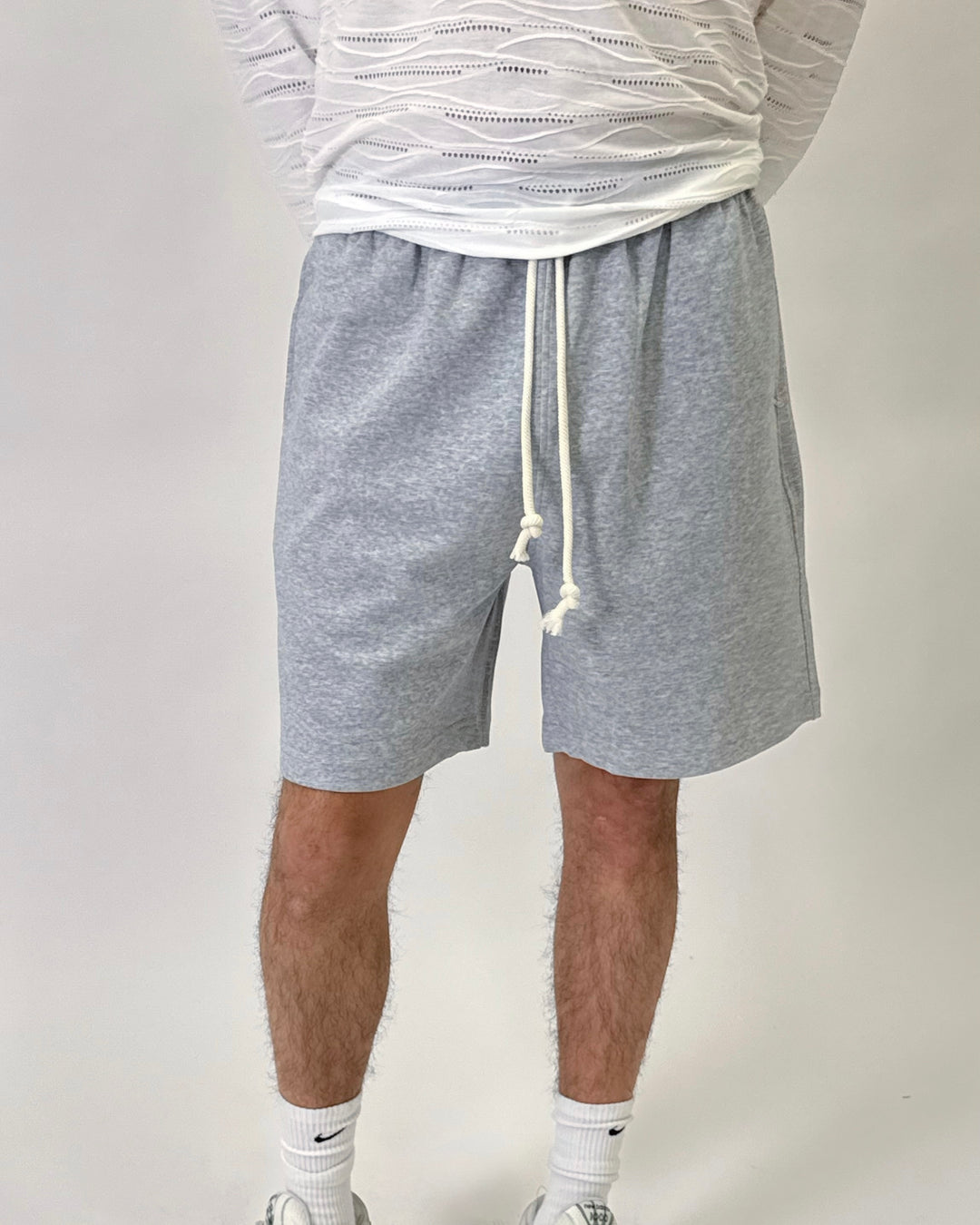 Essential Shorts Heather Grey K3396