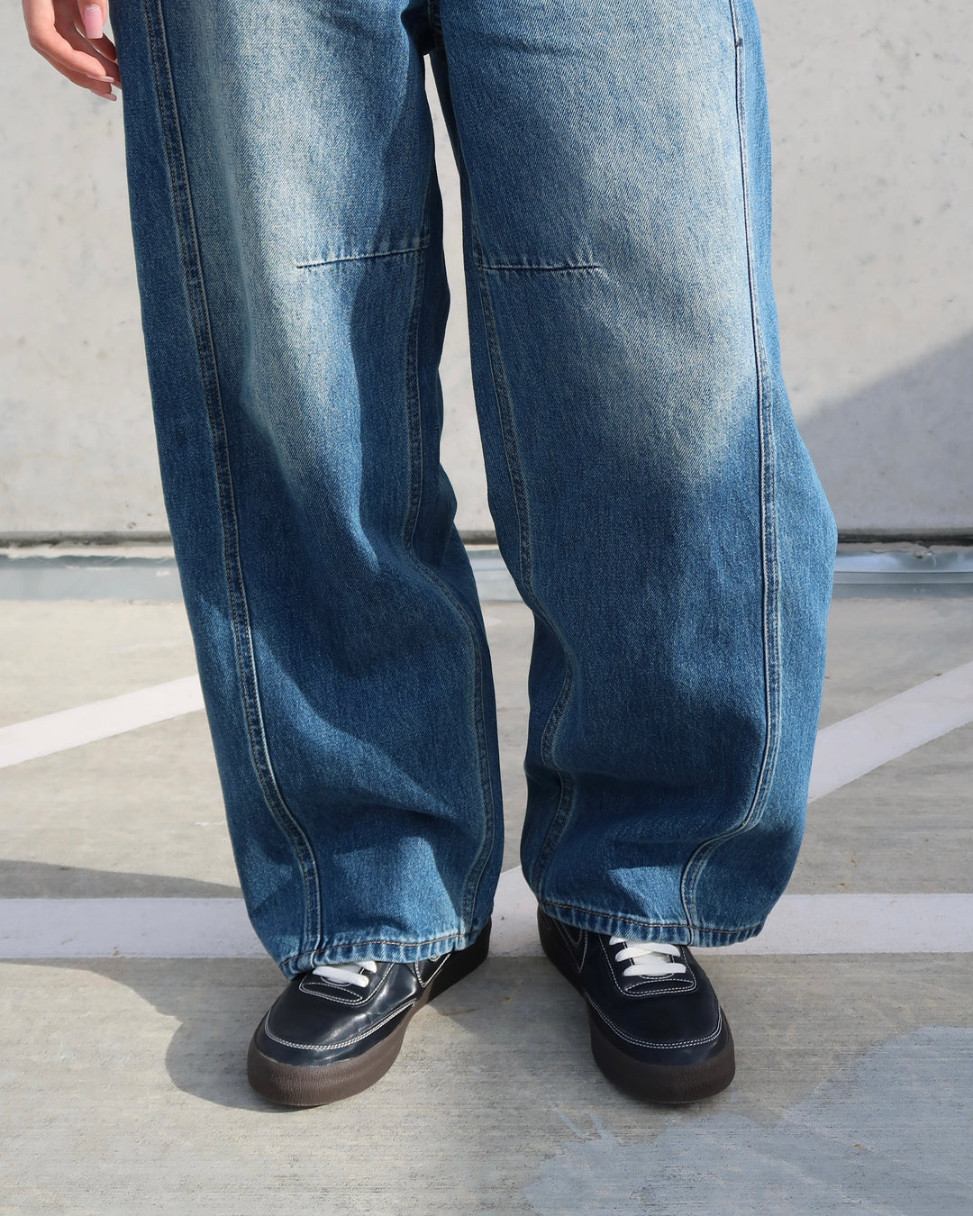 Mid Blue Washed Jeans 88819