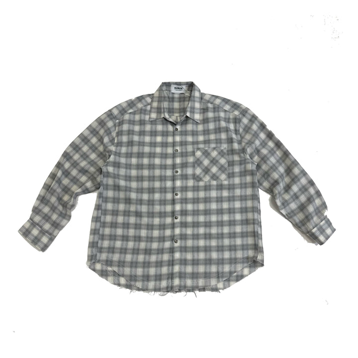 Flannel Shirt Grey C3105