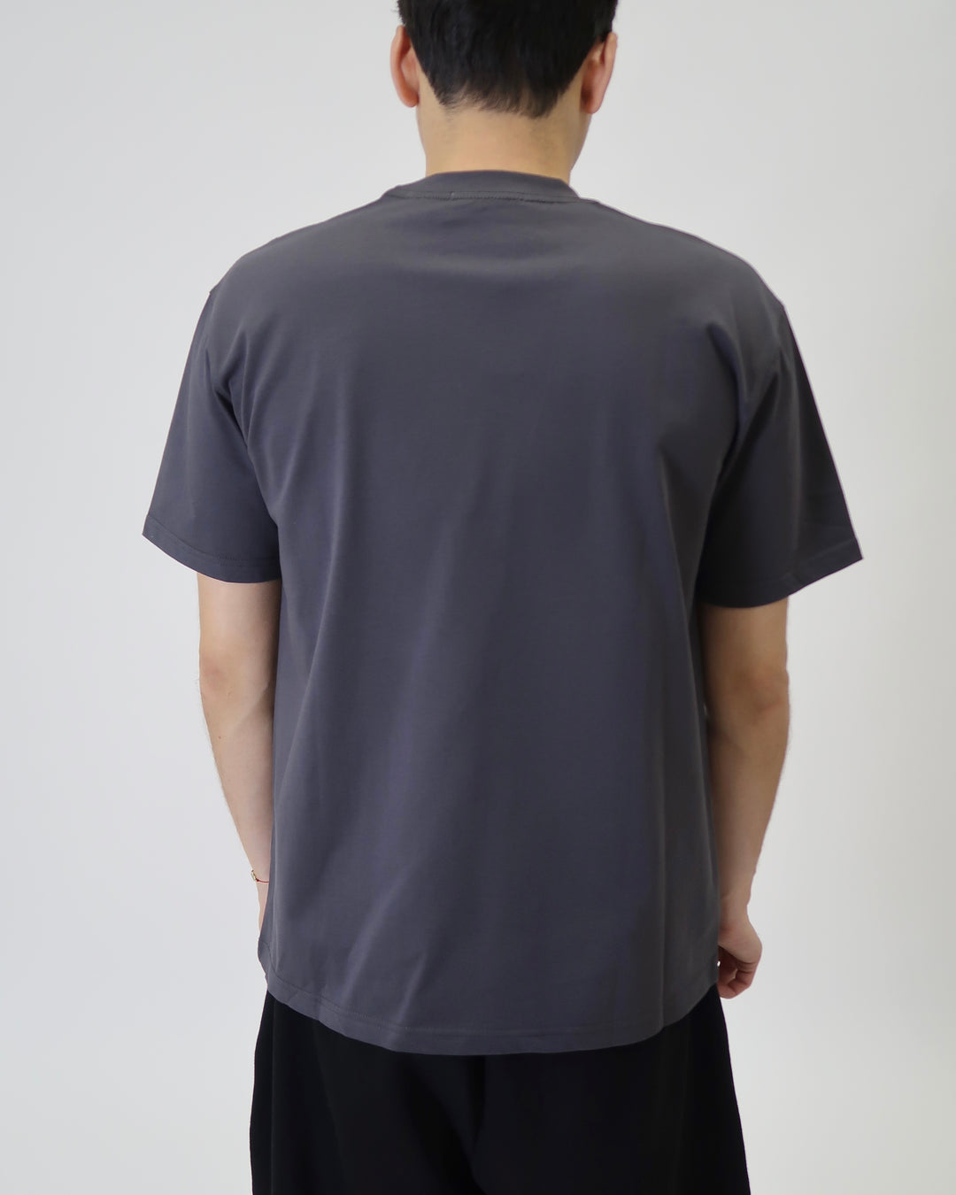 Core Plain Tee Dark-Grey C1105