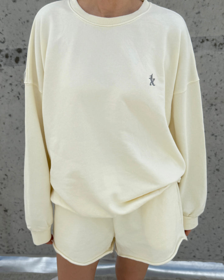 Oversized Sweatshirt DWY0038 Milky