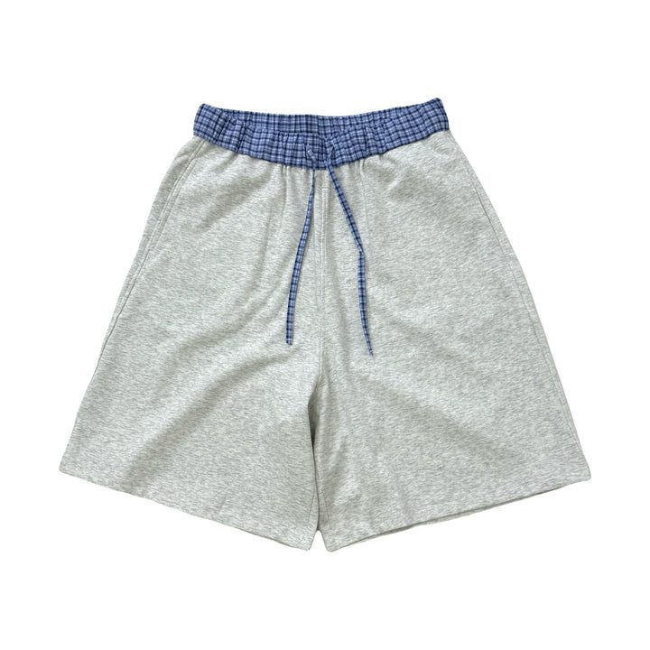Checkband Shorts Off-White S5109