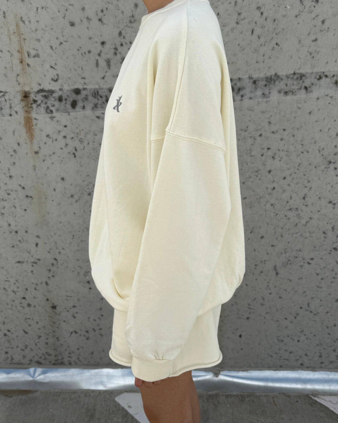 Oversized Sweatshirt DWY0038 Milky