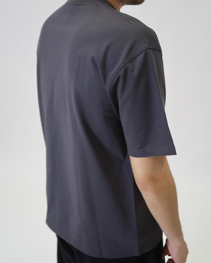 Core Plain Tee Dark-Grey C1105