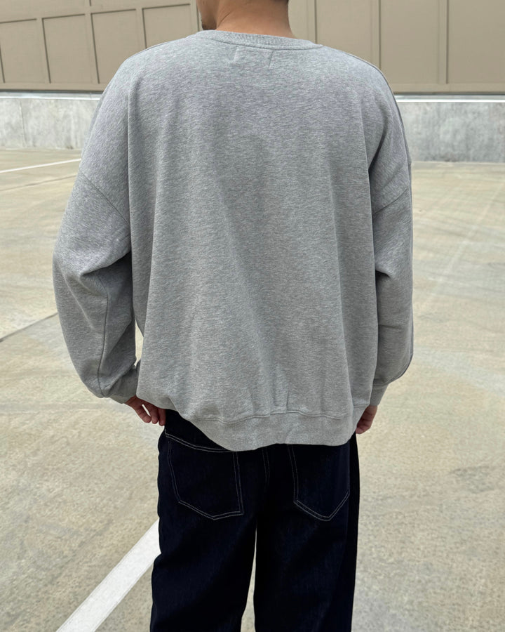 Oversized Sweatshirt DWY0038 Grey