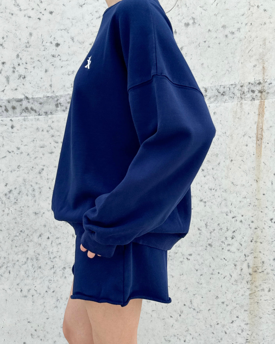 Oversized Sweatshirt DWY0038 Navy