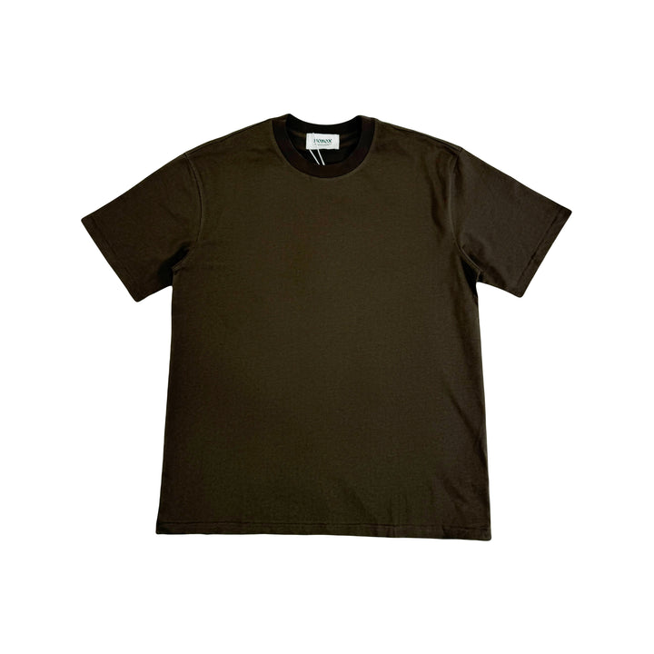 Core Plain Tee Brown C1105