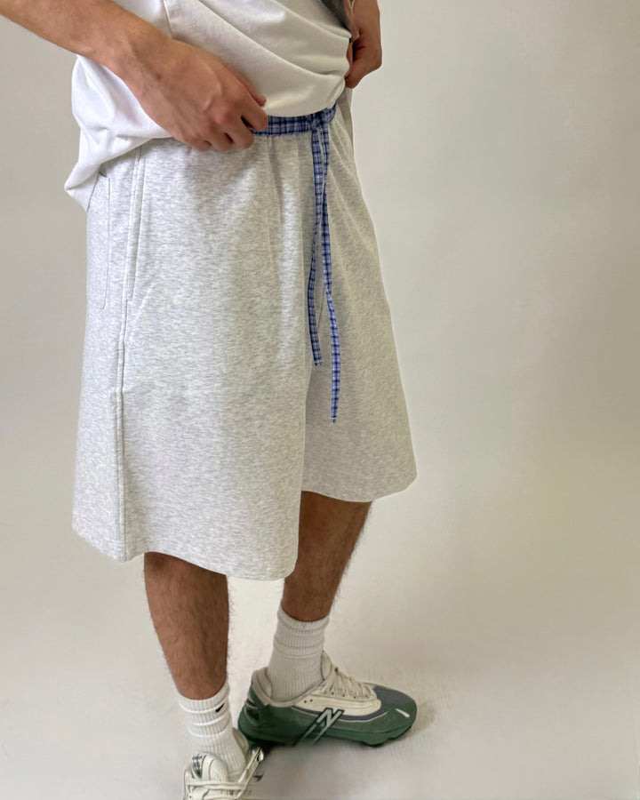 Checkband Shorts Off-White S5109