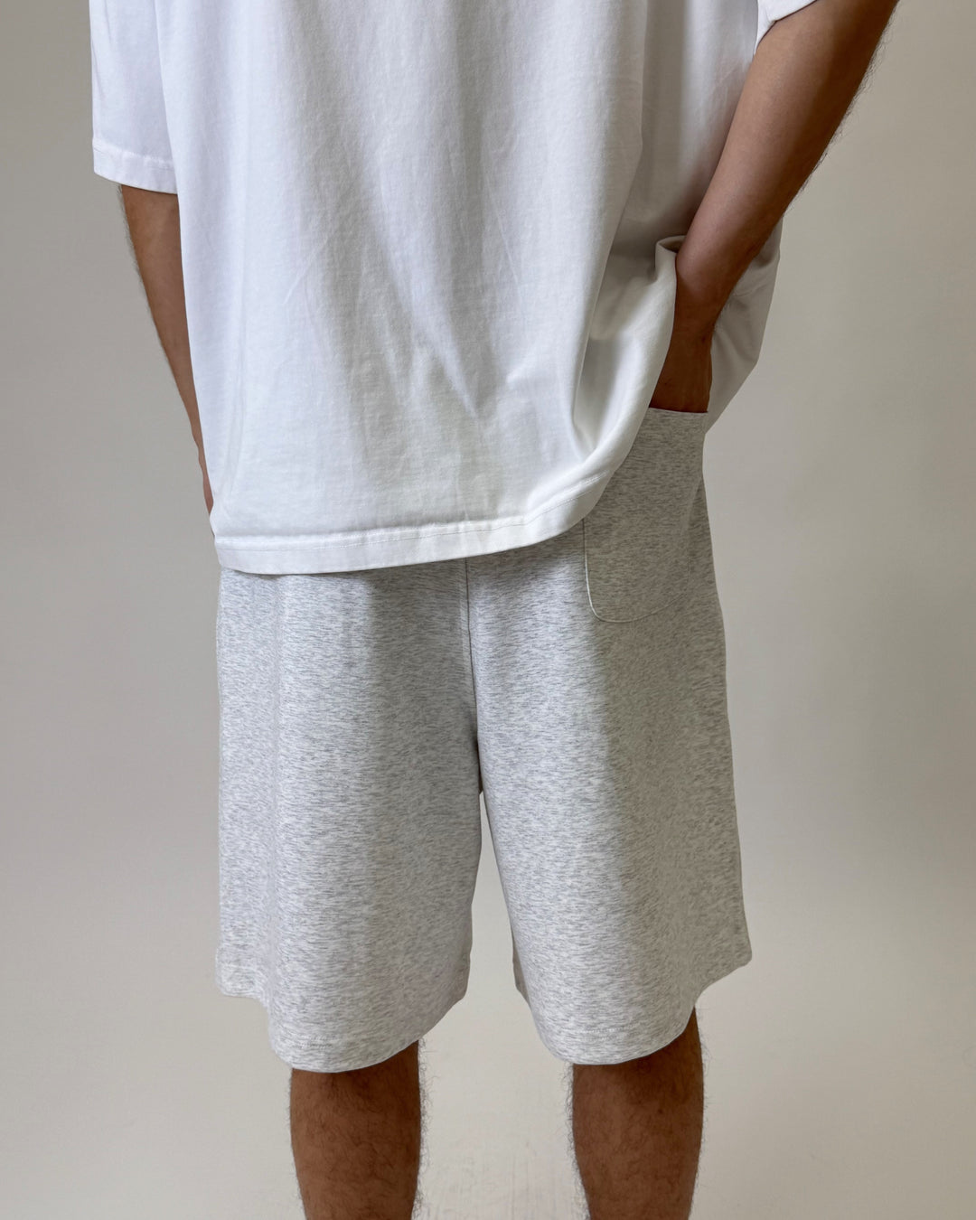 Checkband Shorts Off-White S5109